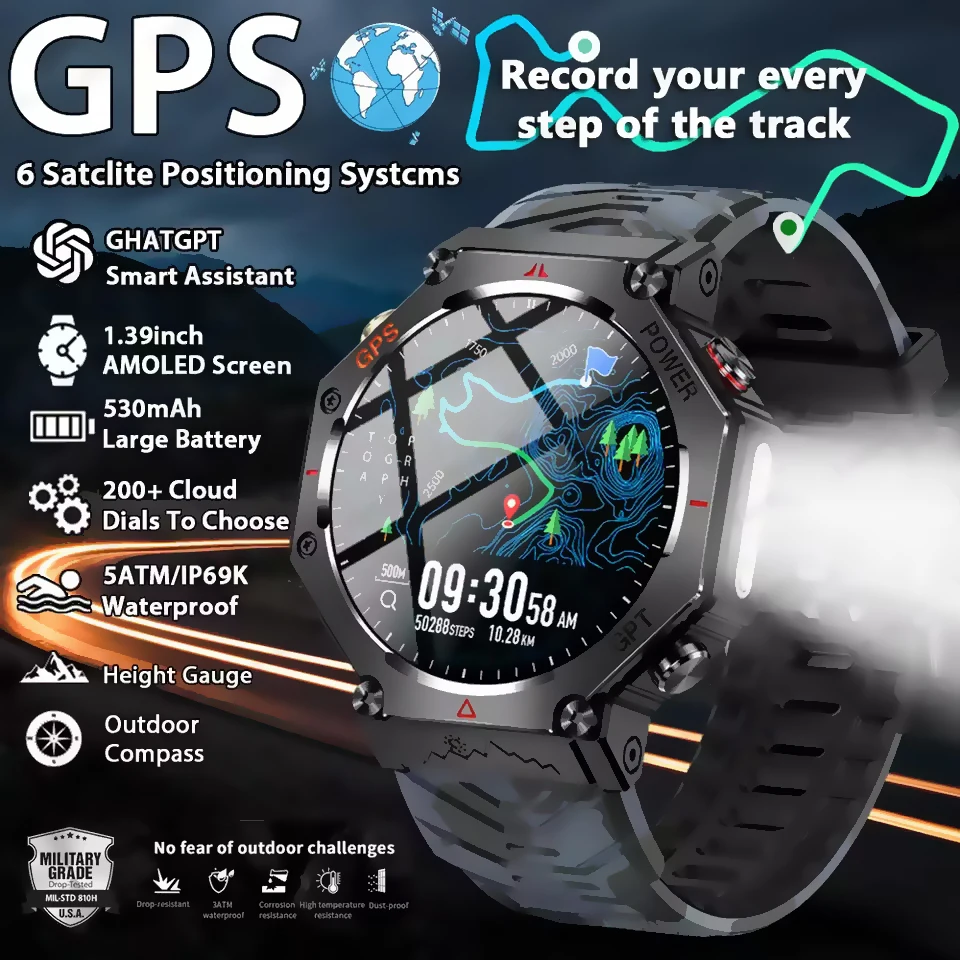 Новые умные часы ChatGPT AI с поддержкой 5 атм, водонепроницаемые, встроенные GPS, двухдиапазонные, GNSS, компас, военные спортивные умные часы для женщин и мужчин 2025 
Новые умные часы ChatGPT AI с поддержкой 5 атм, водонепроницаемые, встроенные GPS, двухдиапазонные, GNSS, компас, военные спортивные умные часы для женщин и мужчин 2025