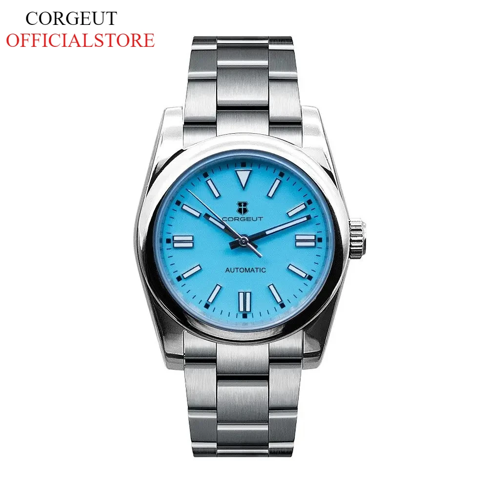 36/39MM CORGEUT Men's Luxury Automatic Mechanical Watch, Relogio Masculino, Sapphire Glass, Luminous Waterproof Wristwatches
36/39MM CORGEUT Men's Luxury Automatic Mechanical Watch, Relogio Masculino, Sapphire Glass, Luminous Waterproof Wristwatches