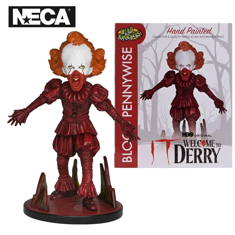 NECA 45432 Toys It: Welcome To Derry Head Knocker Blood Pennywise 19 cm Collection Doll Decoration Original Model Figure Gift
NECA 45432 Toys It: Welcome To Derry Head Knocker Blood Pennywise 19 cm Collection Doll Decoration Original Model Figure Gift