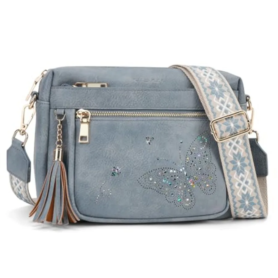 Crossbody Bags for Women Trendy Leather Crossbody Purse Shoulder Handbags Butterfly Design
Crossbody Bags for Women Trendy Leather Crossbody Purse Shoulder Handbags Butterfly Design