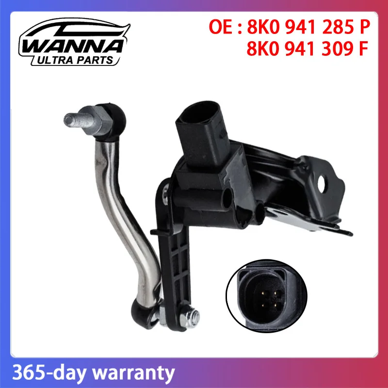 OE 8K0941285P 8K0941309F Left Right Front Headlight Level Sensor for Audi A4 B8 A5 2007-2017 8K0 941 285 P 8K0 941 309 F
OE 8K0941285P 8K0941309F Left Right Front Headlight Level Sensor for Audi A4 B8 A5 2007-2017 8K0 941 285 P 8K0 941 309 F