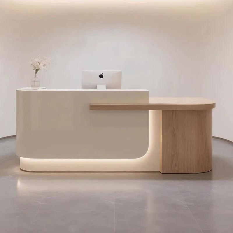 Design Minimalist Reception Desks Modern Aesthetic Beauty Salon Reception Desks Hotel Welcome Mostrador Commercial Furniture
Design Minimalist Reception Desks Modern Aesthetic Beauty Salon Reception Desks Hotel Welcome Mostrador Commercial Furniture