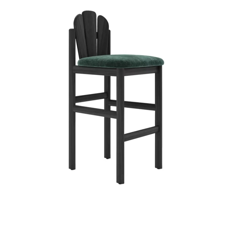 Medieval solid wood high stool, new Chinese bar chair
Medieval solid wood high stool, new Chinese bar chair