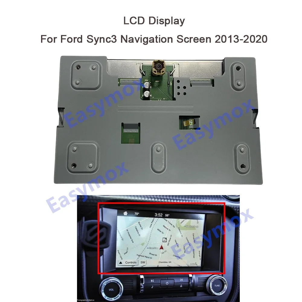 Автомобильный ЖК-дисплей для Ford sync3 Escape Mondeo Focus Edge Explorer навигация GPS ремонт 6200B21AG C085143
Автомобильный ЖК-дисплей для Ford sync3 Escape Mondeo Focus Edge Explorer навигация GPS ремонт 6200B21AG C085143
