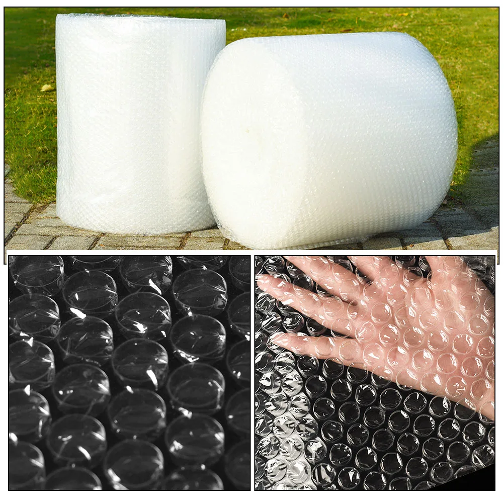 1 Roll Thick Shockproof Bubble Film Packaging Material Gift Wrap Roll For Electronics Ceramics Glass Moving Supplies
1 Roll Thick Shockproof Bubble Film Packaging Material Gift Wrap Roll For Electronics Ceramics Glass Moving Supplies