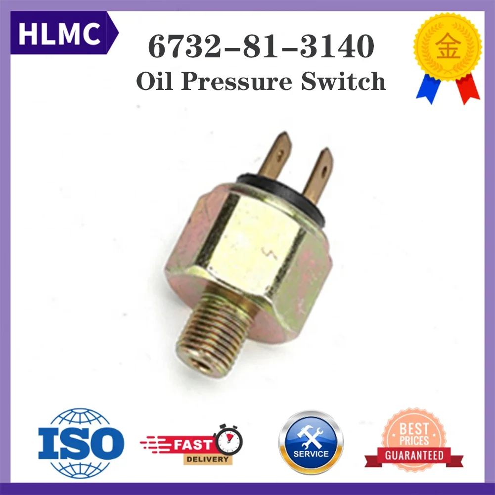 Excavator Accessories EX200-5 6732-81-3140 08073-10505 Double Pin Feet Oil Pressure Switch Sensor
Excavator Accessories EX200-5 6732-81-3140 08073-10505 Double Pin Feet Oil Pressure Switch Sensor