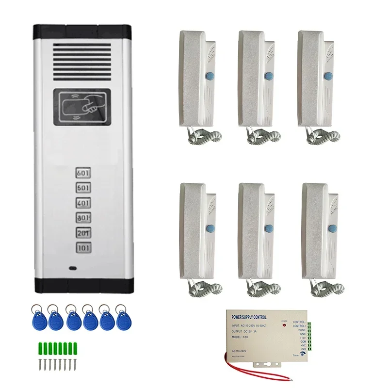 Vigtech Audio Building Intercom System Phone Handset With 2-wire For Apartment No-Visual Device Multi Button
Vigtech Audio Building Intercom System Phone Handset With 2-wire For Apartment No-Visual Device Multi Button