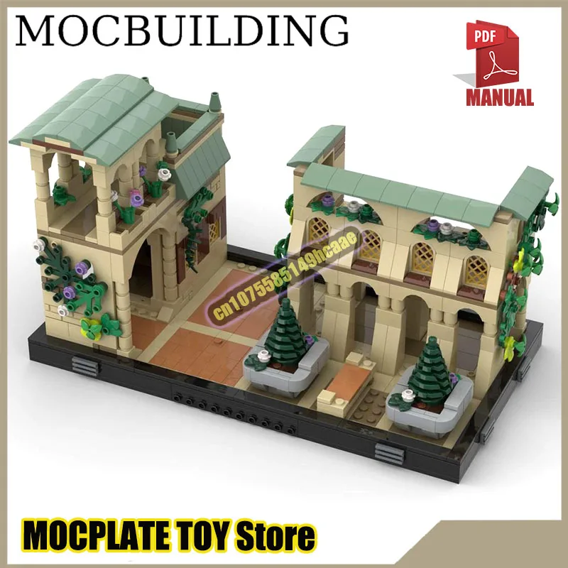 Модель диорамы Theed, дисплей MOC, строительные блоки, космическая сцена из фильма, строительные игрушки, подарок на день рождения, Рождество
Модель диорамы Theed, дисплей MOC, строительные блоки, космическая сцена из фильма, строительные игрушки, подарок на день рождения, Рождество