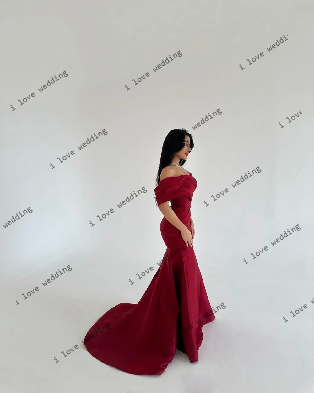 Prom Dress 2025 Rose Red Elegant Woman Evening Party Dress Satin Off the Shoulder Mermaid Long Dress Sweep Train Customized
Prom Dress 2025 Rose Red Elegant Woman Evening Party Dress Satin Off the Shoulder Mermaid Long Dress Sweep Train Customized
