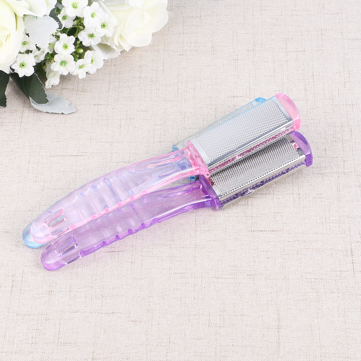 Double Sided Remover Foot Foot Callus Remover Exfoliating Scrub Dead Skin Tool Stainless Steel Nail File Pedicure
Double Sided Remover Foot Foot Callus Remover Exfoliating Scrub Dead Skin Tool Stainless Steel Nail File Pedicure