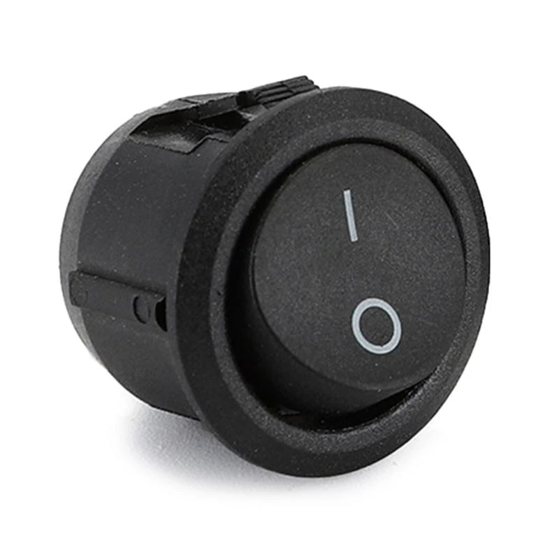 E15A 5Pcs Round Power Button Switches 2 Pin 2 Position Rocker Toggle Switches
E15A 5Pcs Round Power Button Switches 2 Pin 2 Position Rocker Toggle Switches