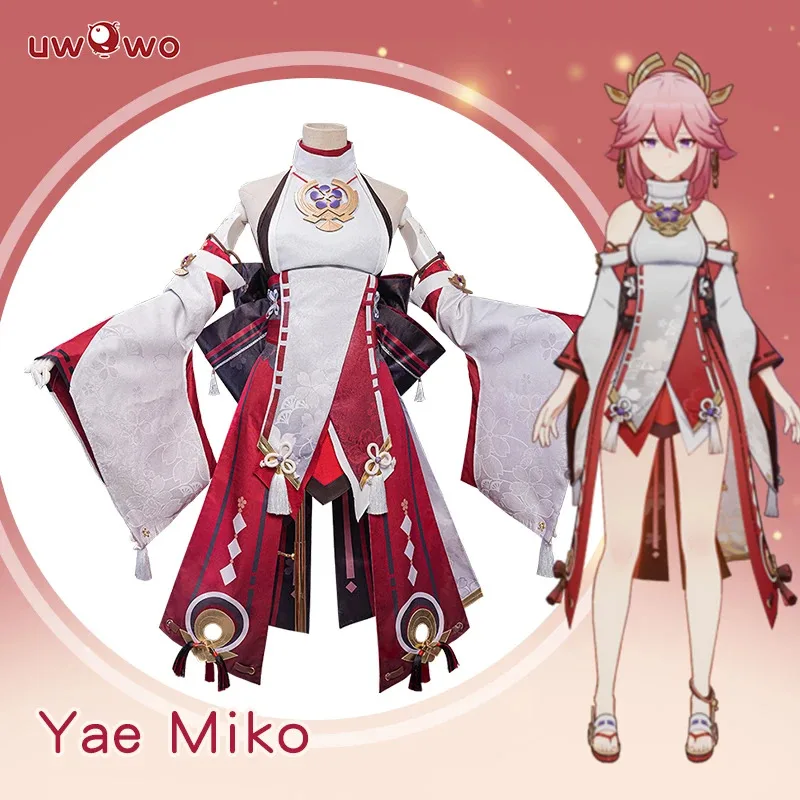 IN STOCK UWOWO Yae Miko Cosplay Costume Game Genshin Impact Cosplay Guuji Yae Figure Dress Party Outfit Yae Halloween Costumes 
IN STOCK UWOWO Yae Miko Cosplay Costume Game Genshin Impact Cosplay Guuji Yae Figure Dress Party Outfit Yae Halloween Costumes