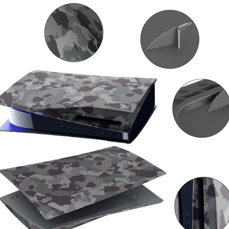 PS5 shell game console CD-ROM version replacement shell host cover camouflage (only for CD-ROM version) 
PS5 shell game console CD-ROM version replacement shell host cover camouflage (only for CD-ROM version)