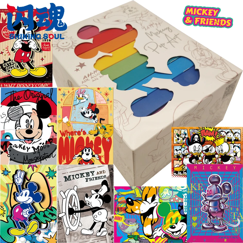 New Shining Soul Original Mickey and Friends Collection Card Fans' Favorite Classic IP Protagonist Creative Exquisite Cards Gift
New Shining Soul Original Mickey and Friends Collection Card Fans' Favorite Classic IP Protagonist Creative Exquisite Cards Gift