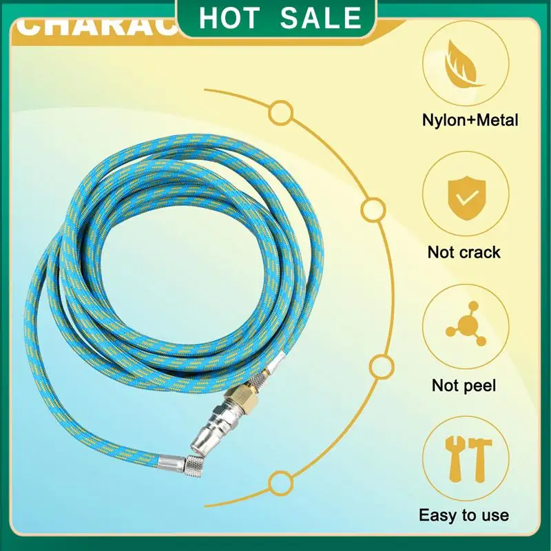 My Home 2Pcs 3 Meter/9.84Ft Nylon Braided Airbrush Air Hose Standard 1/8Inch-1/4Inch Adapter Suit For Air Bursh
My Home 2Pcs 3 Meter/9.84Ft Nylon Braided Airbrush Air Hose Standard 1/8Inch-1/4Inch Adapter Suit For Air Bursh