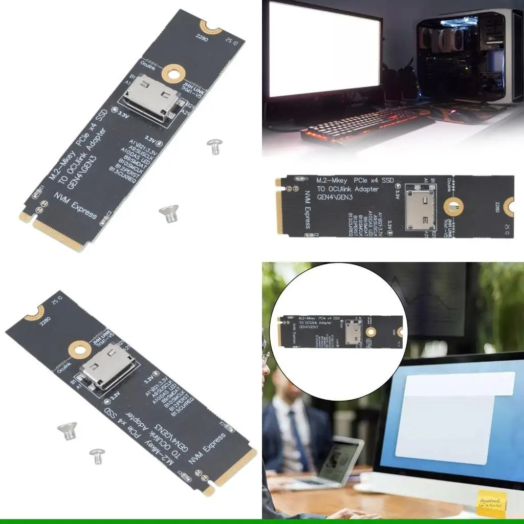 U55C NVME to U.2 Oculink SFF-8612 Adapter PCIE NGFF Adapter Card GEN4
U55C NVME to U.2 Oculink SFF-8612 Adapter PCIE NGFF Adapter Card GEN4