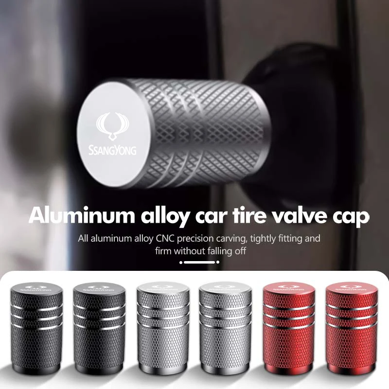 4pcs Car Tire Valve Stem Cover Aluminum Wheel Air Valve Cap For SsangYong Actyon Sport Korando Rexton Kyron Rodius Tivoli Musso
4pcs Car Tire Valve Stem Cover Aluminum Wheel Air Valve Cap For SsangYong Actyon Sport Korando Rexton Kyron Rodius Tivoli Musso