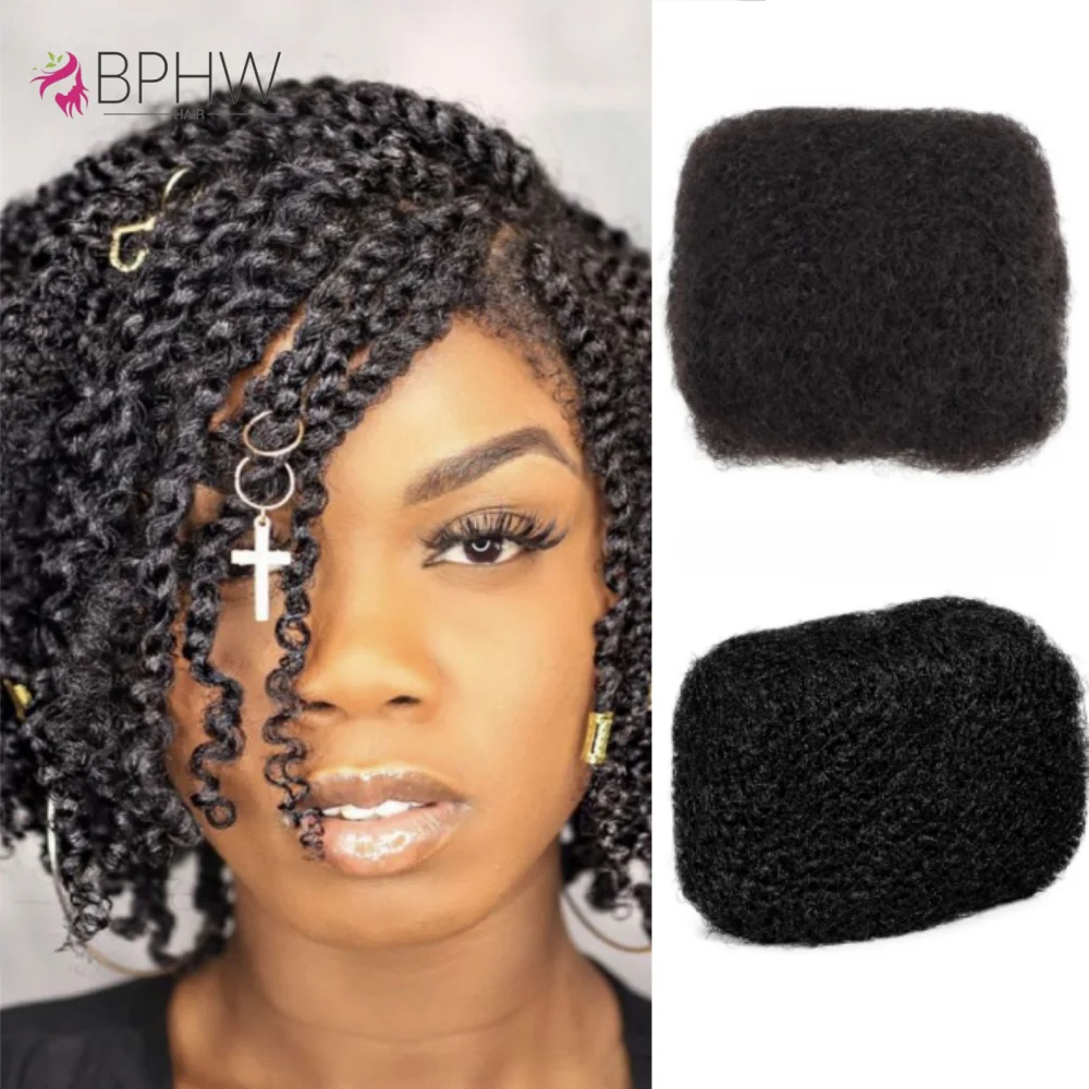 Brazilian Remy Hair Afro Kinky Curly Bulk Human Hair For Braiding 1 Bundle 30g/pc Natural Color Braids Hair No Weft BPHW Hair
Brazilian Remy Hair Afro Kinky Curly Bulk Human Hair For Braiding 1 Bundle 30g/pc Natural Color Braids Hair No Weft BPHW Hair