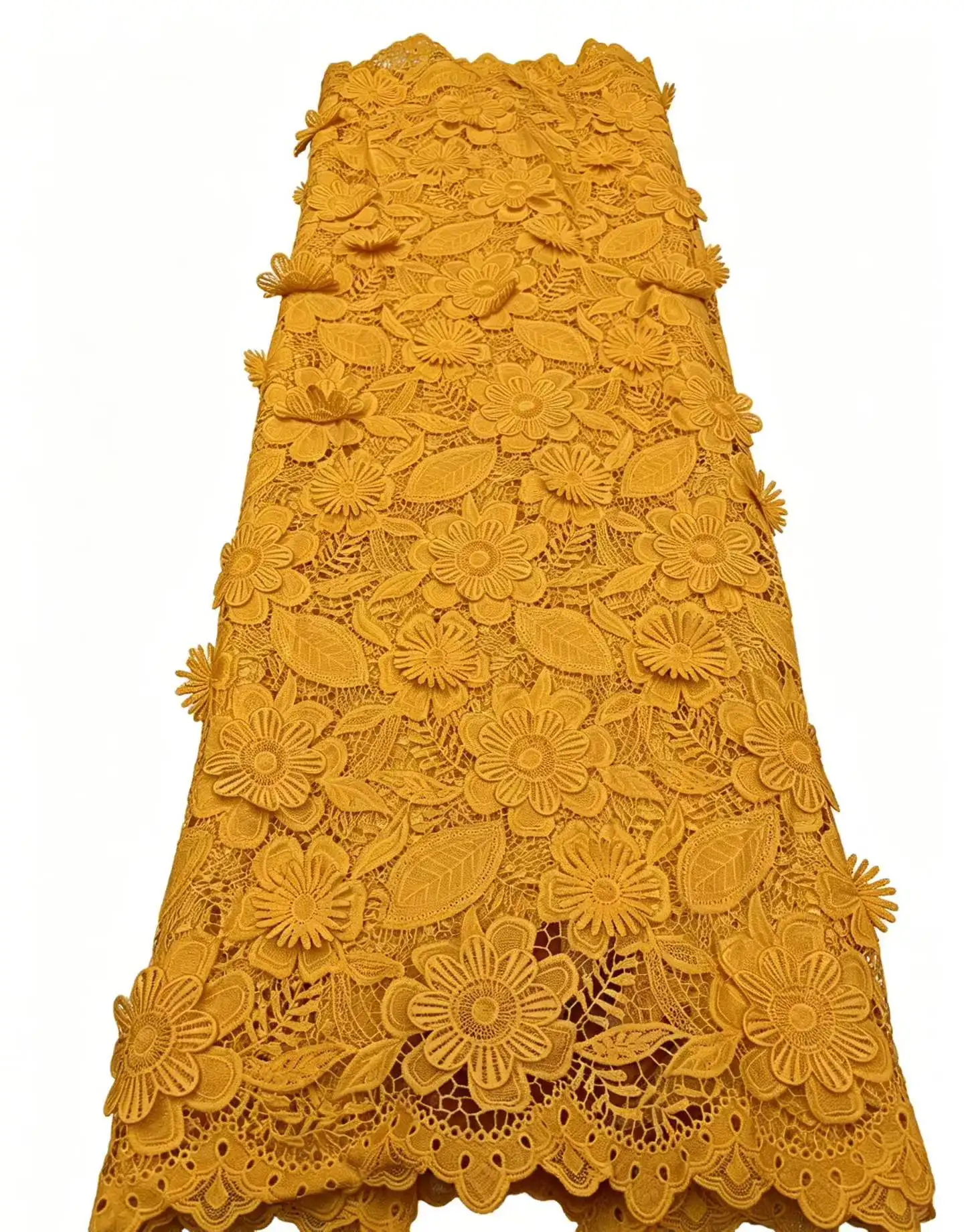 2026 High Quality Water Soluble Lace Nigerian Luxury African Guipure Cord Lace Fabric With 3D Flower Party Dress Sewing 5 Yards
2026 High Quality Water Soluble Lace Nigerian Luxury African Guipure Cord Lace Fabric With 3D Flower Party Dress Sewing 5 Yards