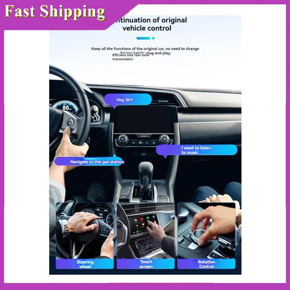 ABRI-SM6115 Carplay Ai Box Wireless Adapter Carplay Android Auto Portatil Magic Box Carplay
ABRI-SM6115 Carplay Ai Box Wireless Adapter Carplay Android Auto Portatil Magic Box Carplay