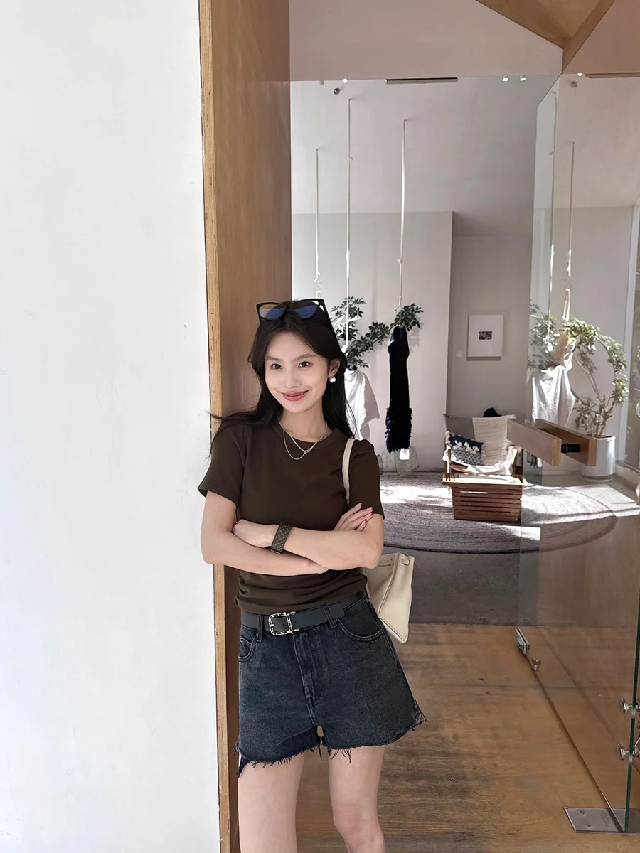 Джинсы-брюки A-Line из хлопка с высокой талией, стрейч, однотонные, универсальные, для всех сезонов, стройнящие...
Джинсы-брюки A-Line из хлопка с высокой талией, стрейч, однотонные, универсальные, для всех сезонов, стройнящие...