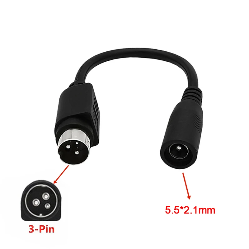 DC Power Supply Adapter Connector Cable 5.5 x 2.1mm Female to MINI DIN 3 Pin Male For Barcode Printer DVD LCD TV PC
DC Power Supply Adapter Connector Cable 5.5 x 2.1mm Female to MINI DIN 3 Pin Male For Barcode Printer DVD LCD TV PC