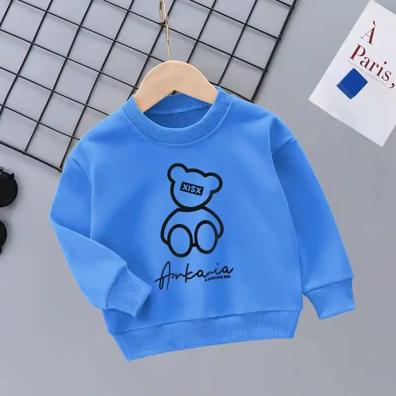 Children's Sweater Autumn Boys And Girls Long Sleeve New Top Baby Loose T-shirt Knitted Round Neck Autumn Clothing Kids
Children's Sweater Autumn Boys And Girls Long Sleeve New Top Baby Loose T-shirt Knitted Round Neck Autumn Clothing Kids