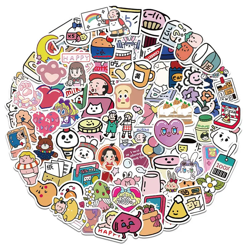 90Pcs Mini Cartoon Cute Stickers For Fridge Luggage Laptop Skateboard Bicycle PVC Waterproof Bottle Decal Stickers
90Pcs Mini Cartoon Cute Stickers For Fridge Luggage Laptop Skateboard Bicycle PVC Waterproof Bottle Decal Stickers