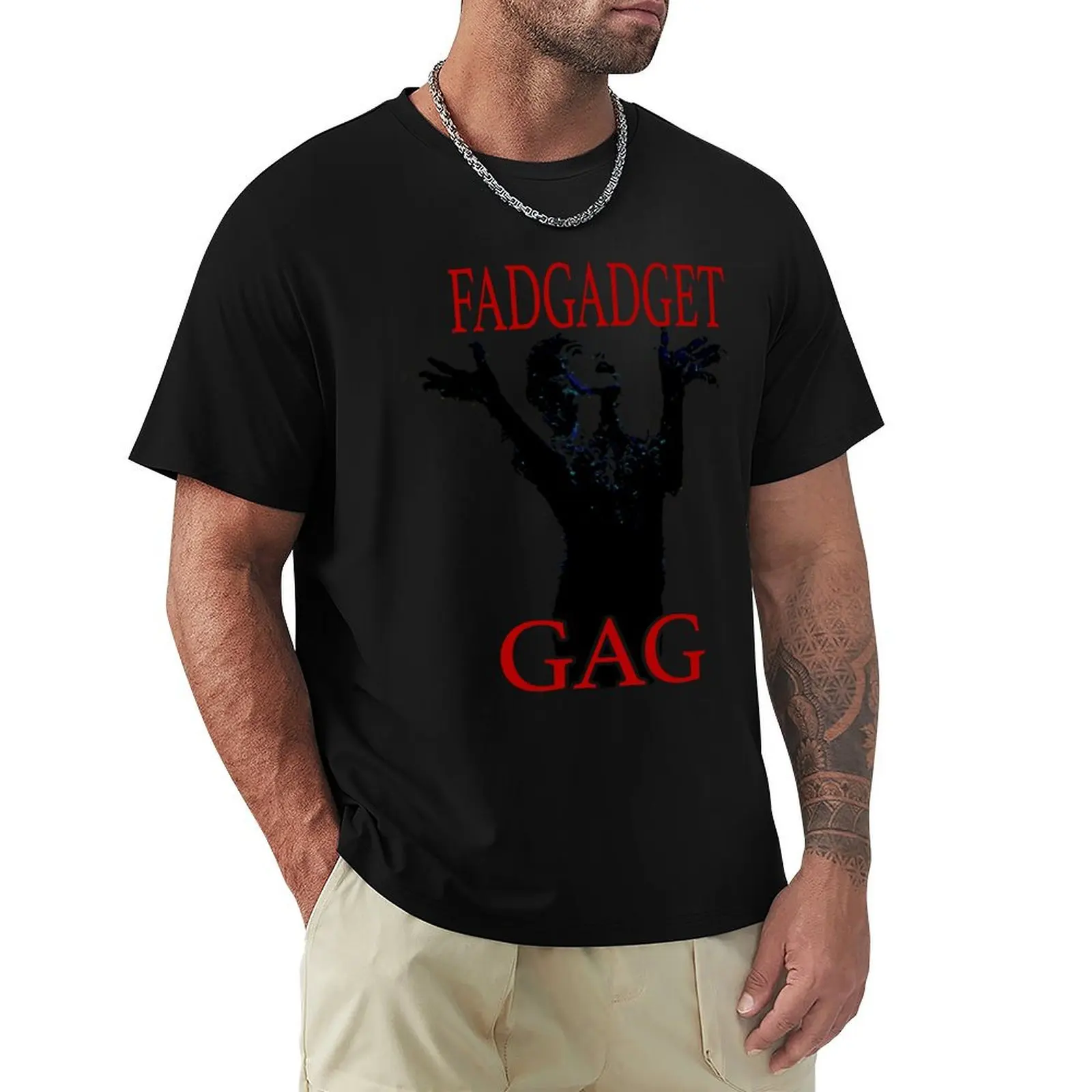 Fad Gadget Gag T-Shirt Basic Regular Fit Casual T-Shirt
Fad Gadget Gag T-Shirt Basic Regular Fit Casual T-Shirt