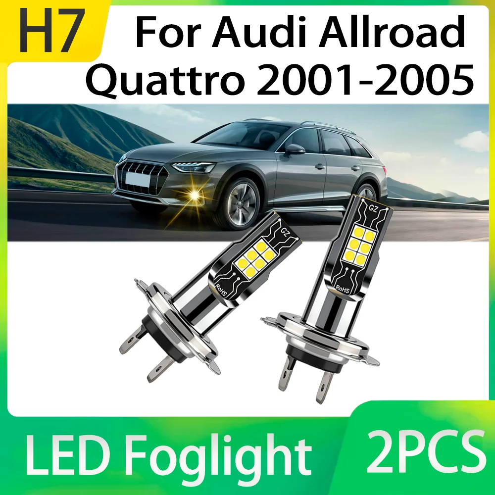 2X 3000K Warm Yellow Lights Canbus 100W High Power H7 LED Car Fog Light Bulbs For Audi Allroad Quattro 2001 2002 2003 2004 2005
2X 3000K Warm Yellow Lights Canbus 100W High Power H7 LED Car Fog Light Bulbs For Audi Allroad Quattro 2001 2002 2003 2004 2005