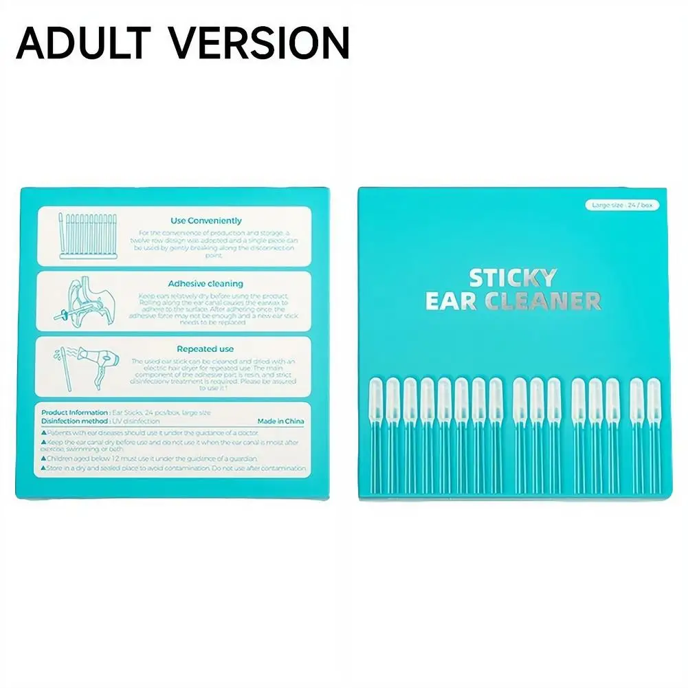 Ear Wax Remover Sticky Ear Pick Soft Rubber Reusable Safe for Adults Kids Gentle Ear Cleaning Tool Portable Travel Size
Ear Wax Remover Sticky Ear Pick Soft Rubber Reusable Safe for Adults Kids Gentle Ear Cleaning Tool Portable Travel Size