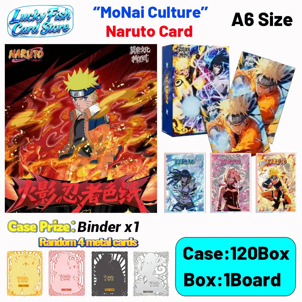 Wholesale MoNai Culture Naruto Card A6 Size Acrylic Board Color Paper Vol.1 Anime Hobby Gifts
Wholesale MoNai Culture Naruto Card A6 Size Acrylic Board Color Paper Vol.1 Anime Hobby Gifts