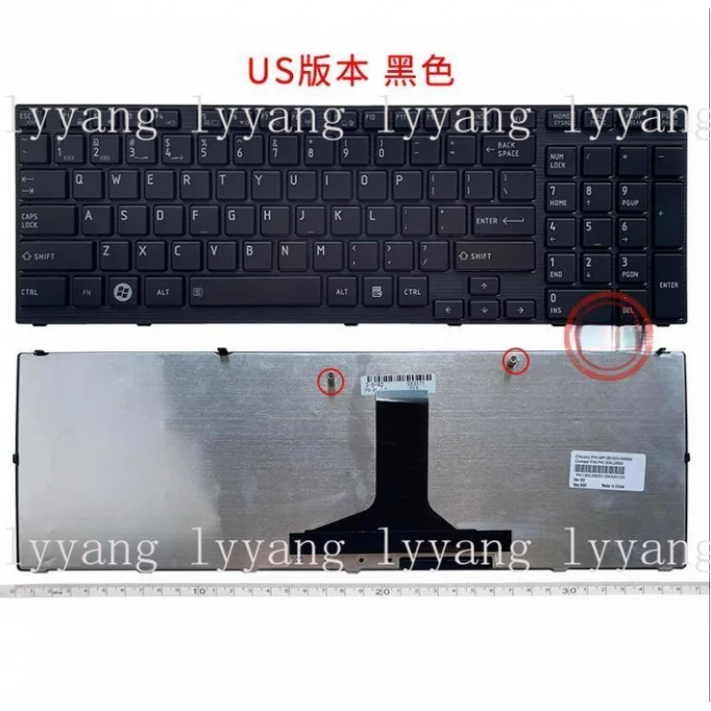 f US Keyboard For Toshiba P750 P755 P750D P770 P770D P775 X770 X775
f US Keyboard For Toshiba P750 P755 P750D P770 P770D P775 X770 X775