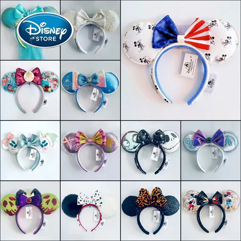 Disney Princess Headband Mickey Ear Rapunzel Snow White Sequin Bow Hair Hoop Gift Girl Accessories Dinosaurios Christmas Jack
Disney Princess Headband Mickey Ear Rapunzel Snow White Sequin Bow Hair Hoop Gift Girl Accessories Dinosaurios Christmas Jack