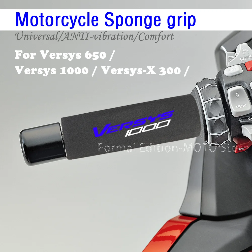 For Versys1000 Versys650 Versys X-300 Vulcan S 650 Motorcycle Grip Cover Shockproof Non-slip Handlebar Grip Sponge Cover
For Versys1000 Versys650 Versys X-300 Vulcan S 650 Motorcycle Grip Cover Shockproof Non-slip Handlebar Grip Sponge Cover