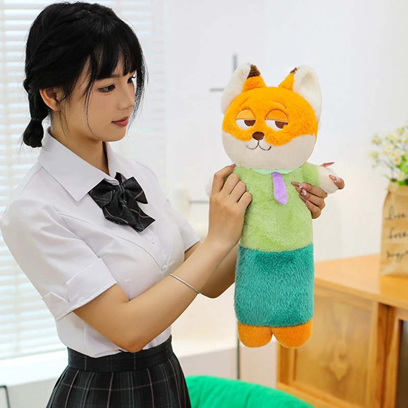 Новая плюшевая подушка для длинного тела Zootopia 50-90 см, игрушка Джуди Хоппс, кролик Ник Уайльд, лиса, мягкая кукла, подарок для всех возрастов, подарок 
Новая плюшевая подушка для длинного тела Zootopia 50-90 см, игрушка Джуди Хоппс, кролик Ник Уайльд, лиса, мягкая кукла, подарок для всех возрастов, подарок