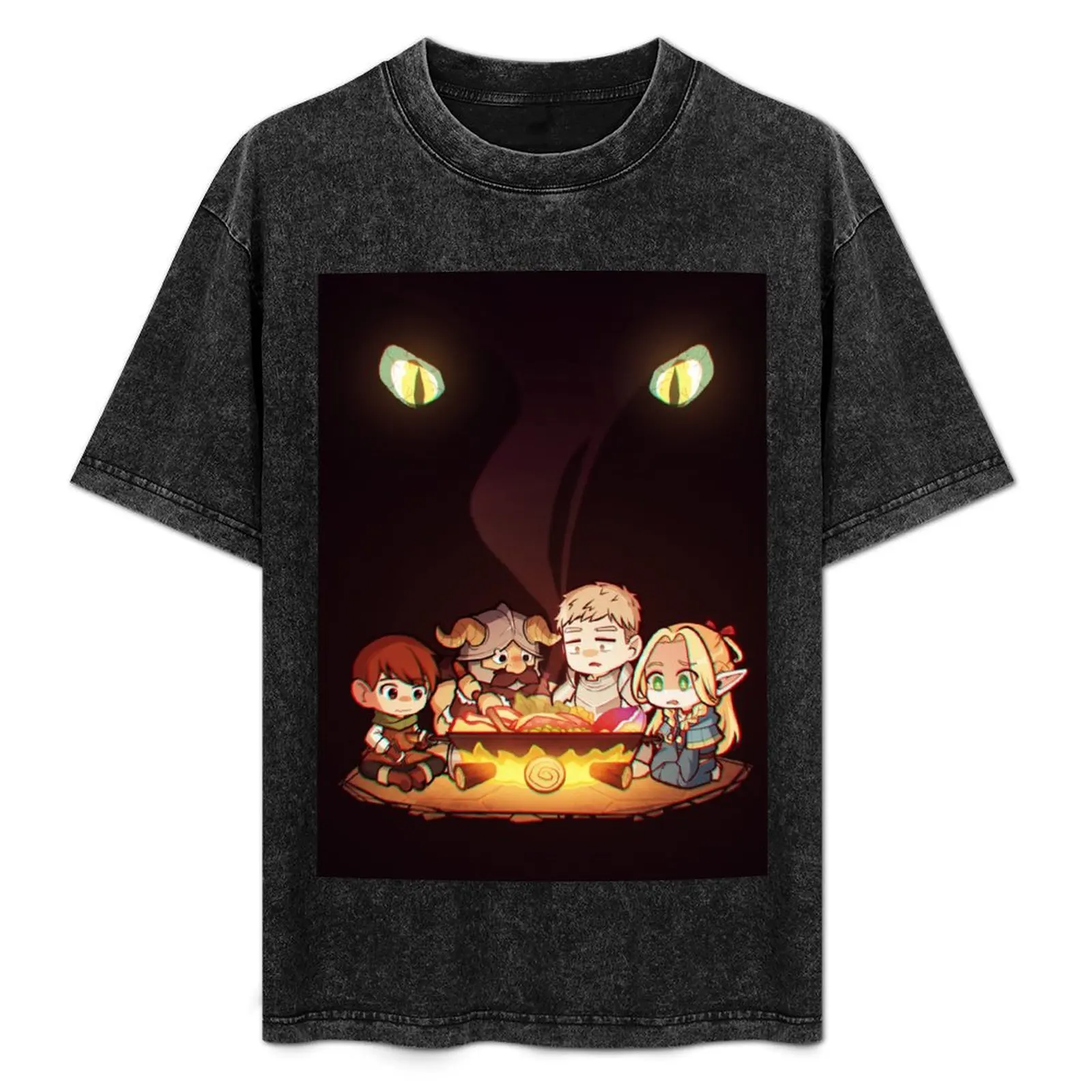 Dungeon Meshi- Campfire T-Shirt Large Size Casual Short Sleeve Top
Dungeon Meshi- Campfire T-Shirt Large Size Casual Short Sleeve Top
