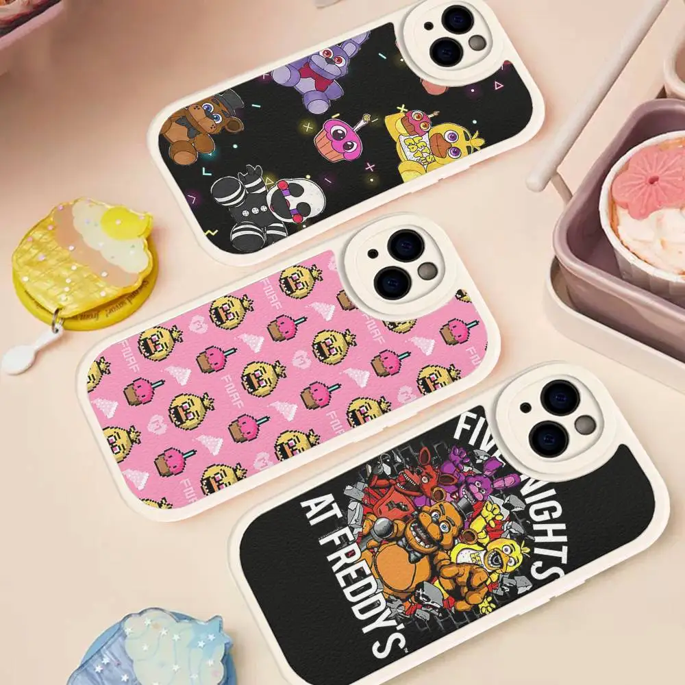 Fnaf Five-nights-At-Freddys Anime Leather Phone Case For IPhone 16 15 14 17 Pro Max 11 12 Mini Plus Soft Shell
Fnaf Five-nights-At-Freddys Anime Leather Phone Case For IPhone 16 15 14 17 Pro Max 11 12 Mini Plus Soft Shell