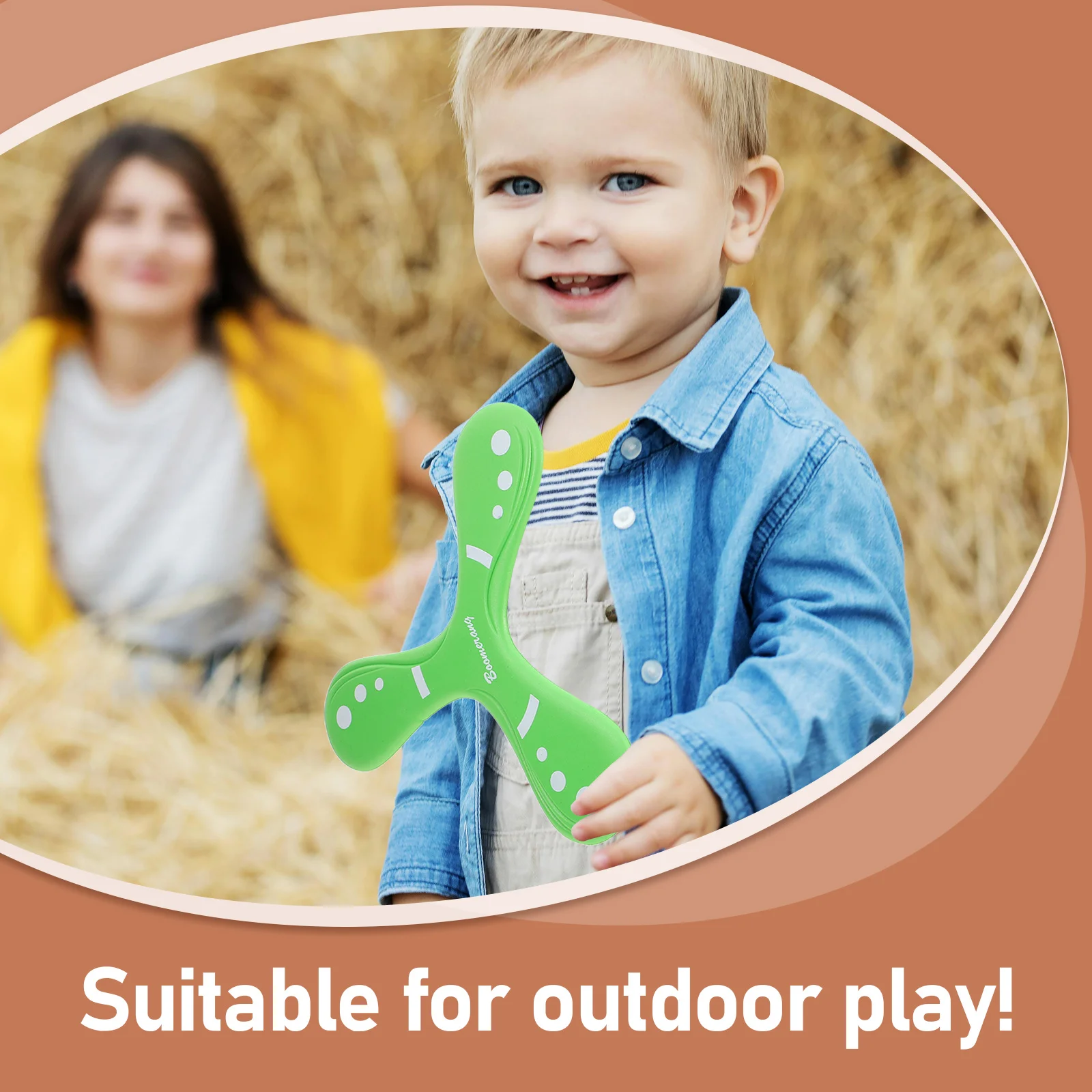 Boomerang Toy Kids Soft Throw Eva Outdoor Games Plaything Sports Random Color Triangle Shape Safe EVA Material Thickened Durable
Boomerang Toy Kids Soft Throw Eva Outdoor Games Plaything Sports Random Color Triangle Shape Safe EVA Material Thickened Durable