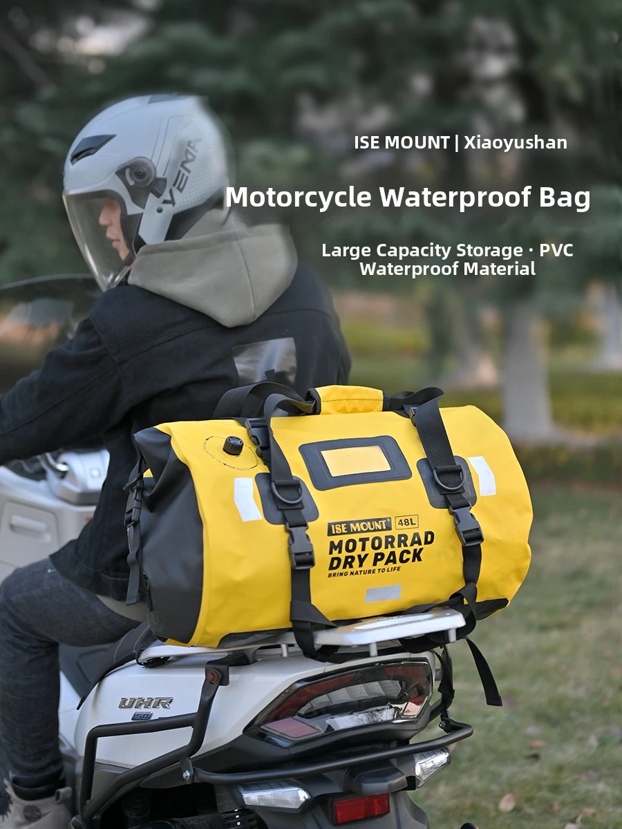 Large Capacity Outdoor Travel Bag Motorcycle Rear Seat Bag Waterproof Riding Storage Backpack Crossbody Bag
Large Capacity Outdoor Travel Bag Motorcycle Rear Seat Bag Waterproof Riding Storage Backpack Crossbody Bag