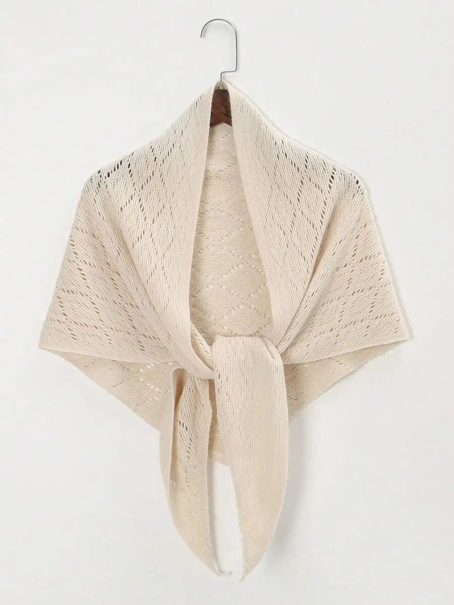 Women Hollow Out Geometric Knitted Shawl Scarf Wrap Warm Cape For Autumn Winter Travel Holiday
Women Hollow Out Geometric Knitted Shawl Scarf Wrap Warm Cape For Autumn Winter Travel Holiday