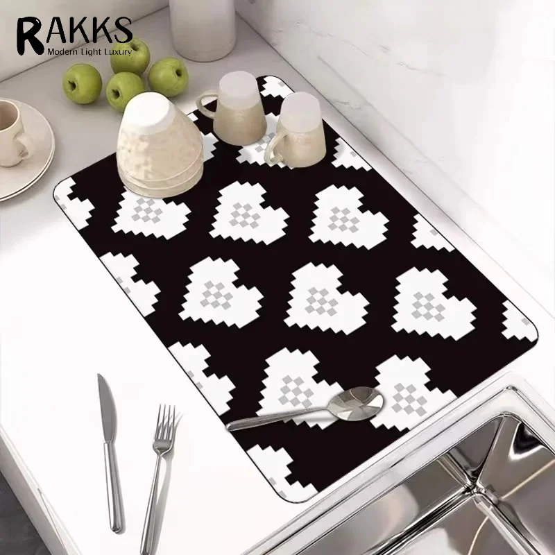 RAKKS Eco Friendly Diatomite Bath Mat for Bathroom Non Slip Natural Durable Stone Bathmat Quick Dry Home Carpet Rug
RAKKS Eco Friendly Diatomite Bath Mat for Bathroom Non Slip Natural Durable Stone Bathmat Quick Dry Home Carpet Rug