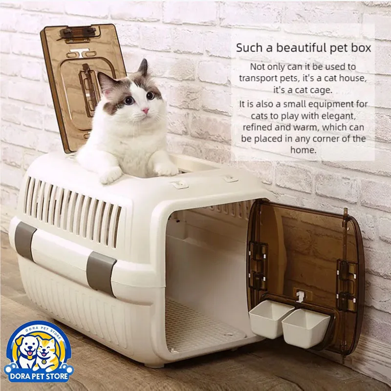 Pet aviation box, portable outdoor box, hand-held cat cage, portable checked box, travel box, cat nest
Pet aviation box, portable outdoor box, hand-held cat cage, portable checked box, travel box, cat nest