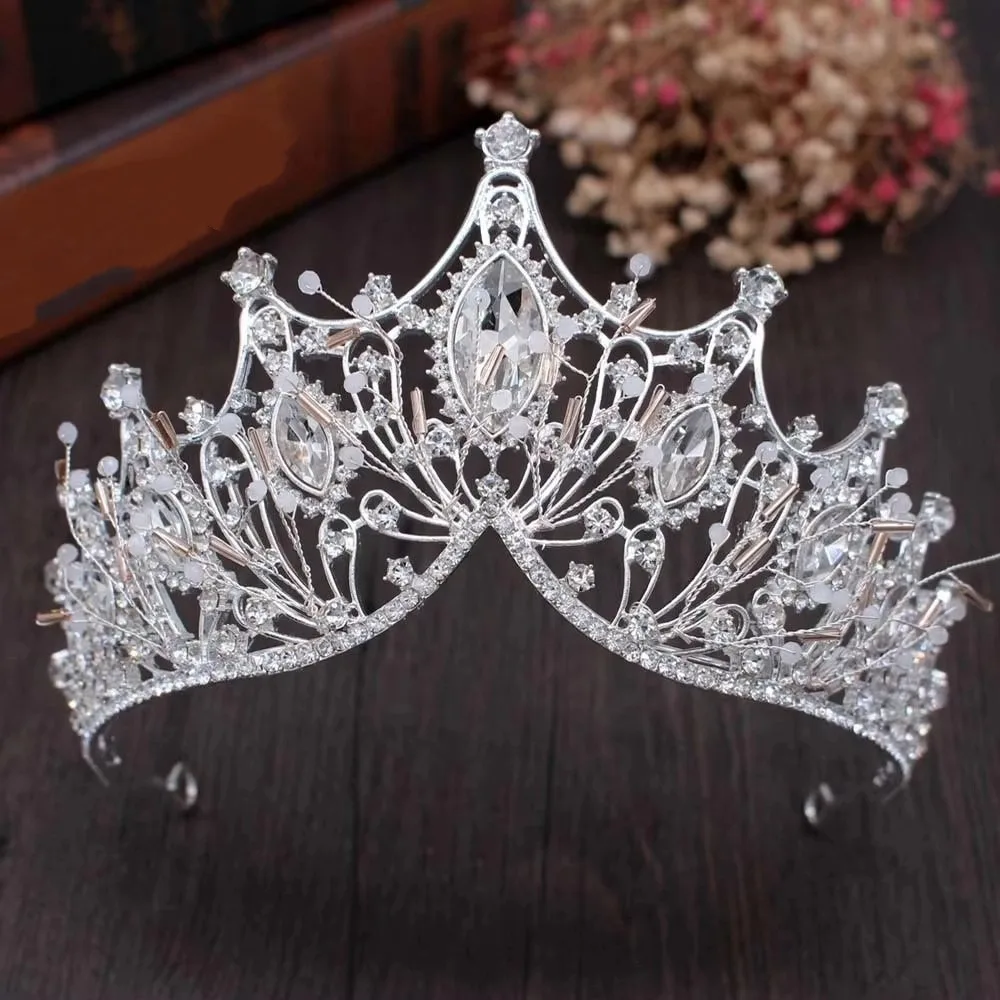 Luxury Design Princess Crowns Sparkling Elegant Bridal Tiaras Alloy Exquisite Rhinestone Diadem Photoshoot Accessories
Luxury Design Princess Crowns Sparkling Elegant Bridal Tiaras Alloy Exquisite Rhinestone Diadem Photoshoot Accessories