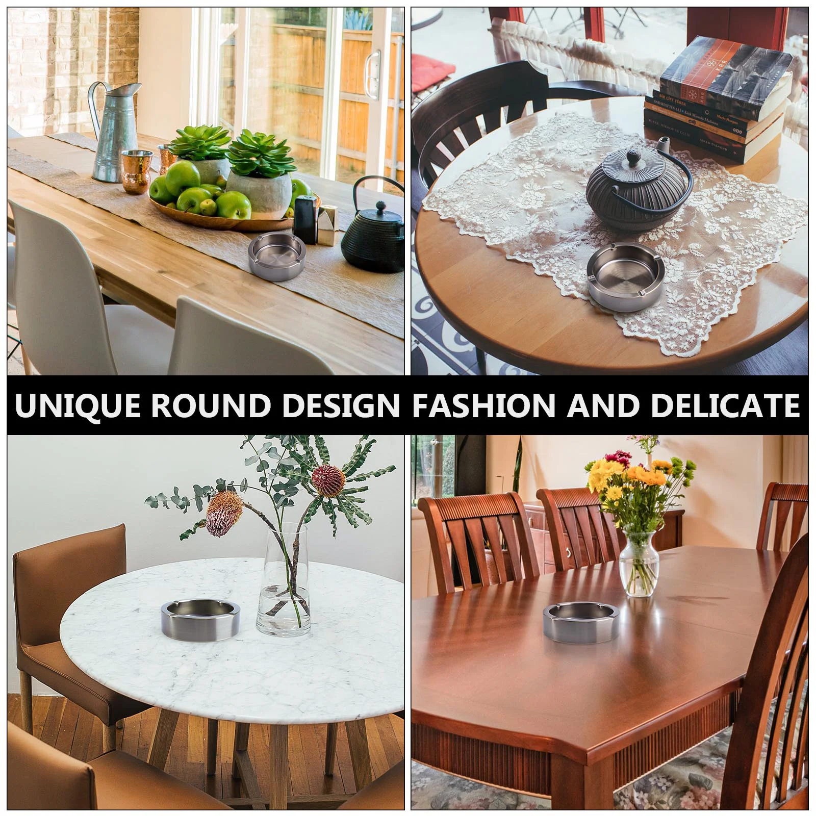 Home Smoking Accessory Metal Tray Car Retro Stainless Steel Trays Creative Smoke Receptacle Vintage Bronze Ashtray
Home Smoking Accessory Metal Tray Car Retro Stainless Steel Trays Creative Smoke Receptacle Vintage Bronze Ashtray