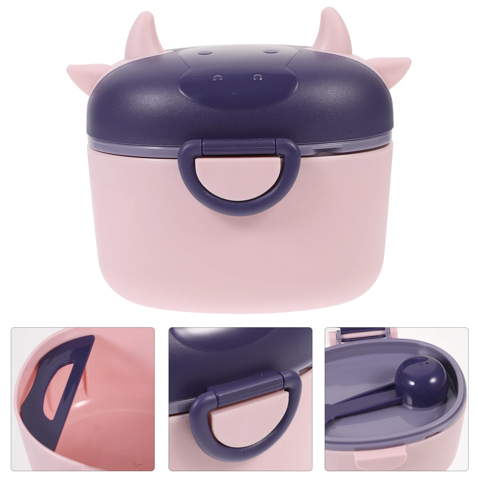 Portable Milk Powder Storage Box Double Layer Scoop Design Travel Infant Food Holder Milk Powder Container Leak Proof Snack Box
Portable Milk Powder Storage Box Double Layer Scoop Design Travel Infant Food Holder Milk Powder Container Leak Proof Snack Box