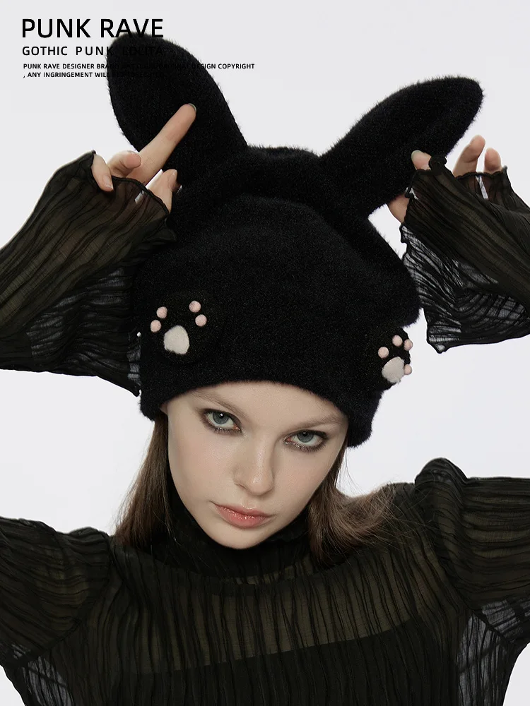 Cute Plush Ear Knitted Hat Women's Autumn Winter Style Sweet Lovely Fashionable Accessory Design round Top Cap for Shopping
Cute Plush Ear Knitted Hat Women's Autumn Winter Style Sweet Lovely Fashionable Accessory Design round Top Cap for Shopping