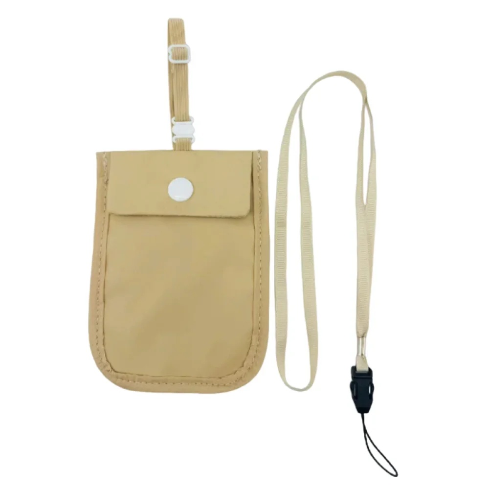 Solid Color Hidden Bra Wallet Safe with Adjustable Elastic Strap RFID-Blocking Money Pouch Ultra-thin Anti-theft
Solid Color Hidden Bra Wallet Safe with Adjustable Elastic Strap RFID-Blocking Money Pouch Ultra-thin Anti-theft