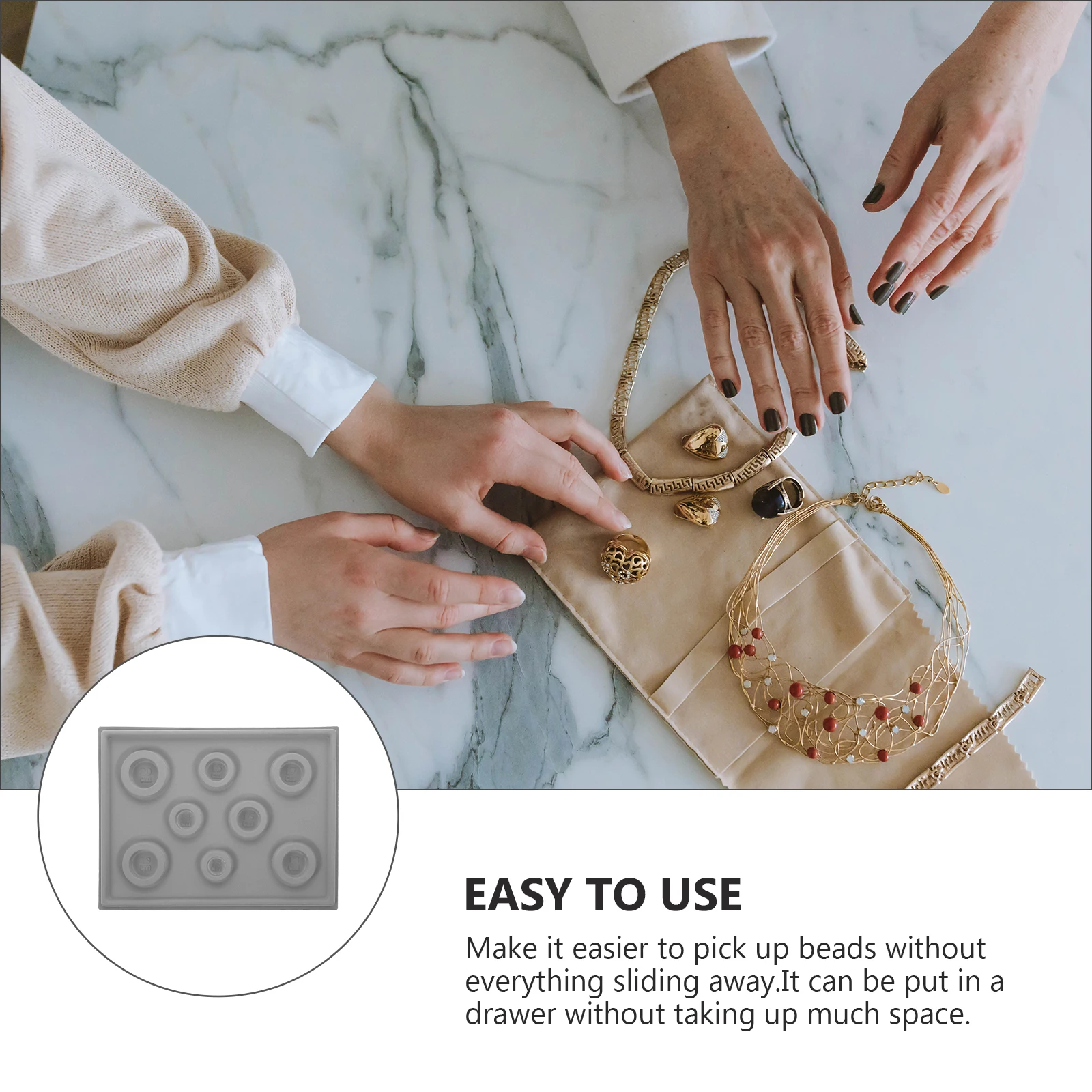 Bead Design Boards Jewelry Making Tray DIY Tools Measuring Bracelet Necklace Craft Accessories Plastic Storage Beading Projects
Bead Design Boards Jewelry Making Tray DIY Tools Measuring Bracelet Necklace Craft Accessories Plastic Storage Beading Projects