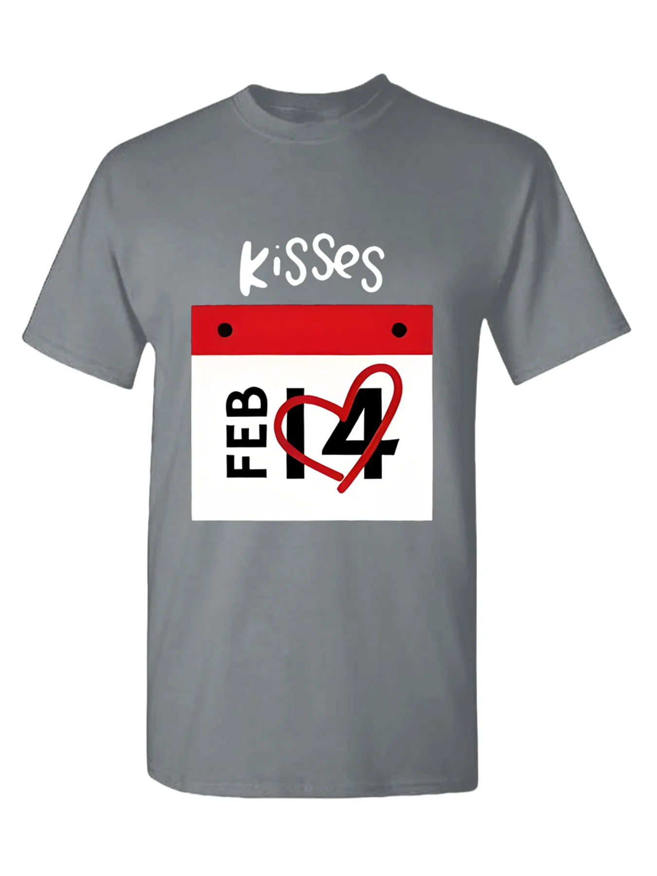Men's Short Sleeve Round Collar T-Shirt Interesting Circular Pattern in English Urban Kisses Day
Men's Short Sleeve Round Collar T-Shirt Interesting Circular Pattern in English Urban Kisses Day